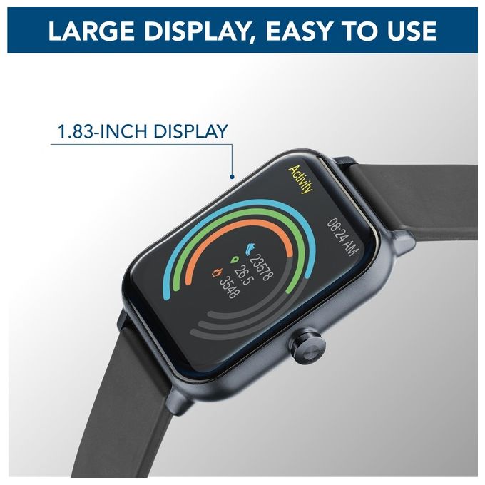 Cellular Line ION LED Salute Sport Notifiche Bluetooth Nero