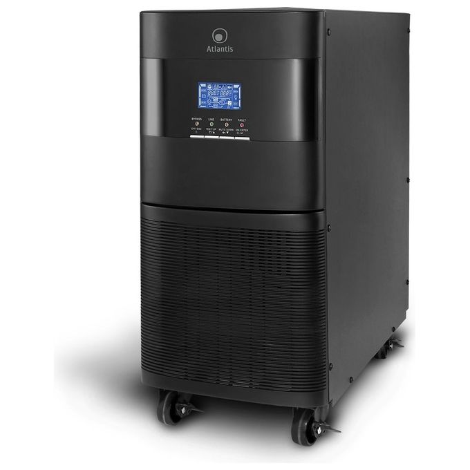 Atlantis A03-OP6001-P Ups 6000va 600w Server Tower On-line-incluse 16 Batterie