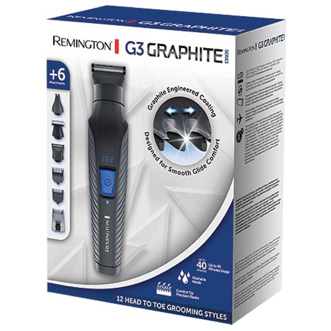Remington Rifinitore Viso G3 Graphite Series Nero