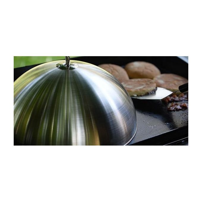 Campingaz 2000035409 Campana per Cottura a Vapore in Acciaio Inossidabile Diametro 32 cm Altezza 13,5 cm colore Argento