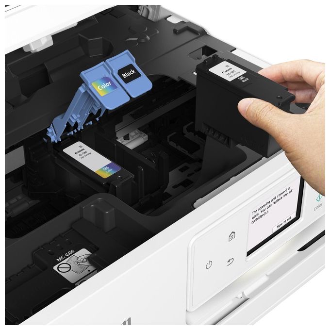 Canon TS7750i PIXMA Stampante Multifunzione Inkjet A4 1200x1200 DPI Wi-Fi AirPrint Duplex colore Bianco