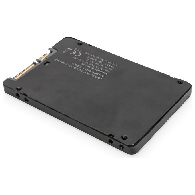Digitus Box Esterno 2,5'' Sata Hdd M.2 o Msata Sata 3 6gbit-s fino a 520mb-s