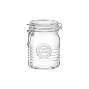 Bormioli Rocco 540636MTV121990 Officina 1825 Barattolo Ermetico in Vetro 75 cl Set 6 pezzi colore Trasparente
