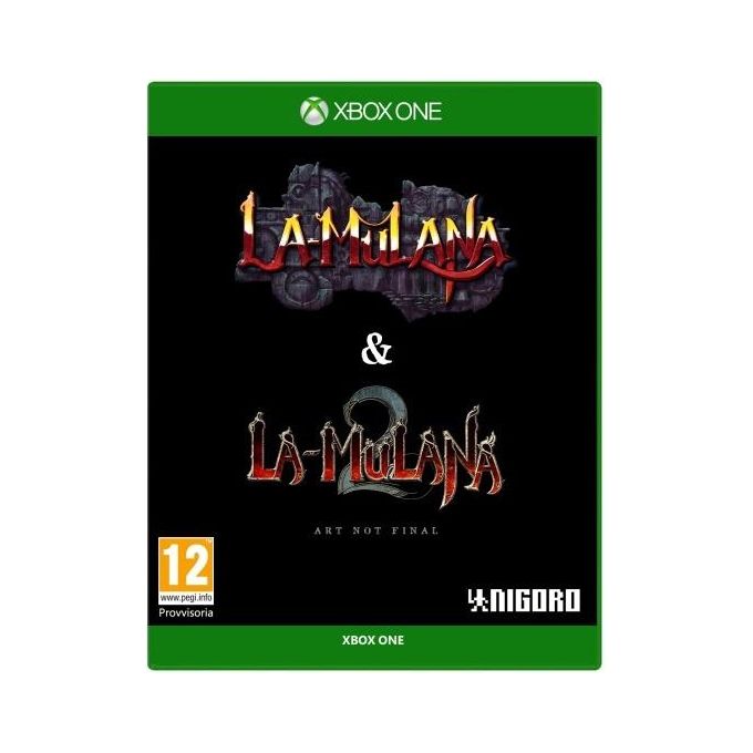 NIS America 0810023034919 La-Mulana 1 and 2: Hidden Treasures Edition Videogioco per Xbox One Edizione Speciale con Artbook CD Colonna Sonora e Puzzle colore Nero