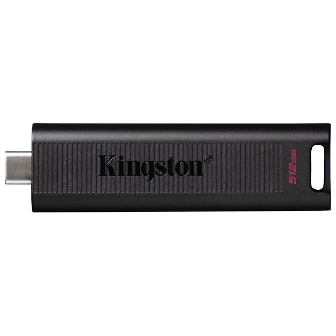 Kingston Technology DTMAX-512GB DataTraveler Max Unita' Flash USB 3.2 Gen 2 512 GB 1000 MB-s 900 MB-s USB Tipo-C colore Nero
