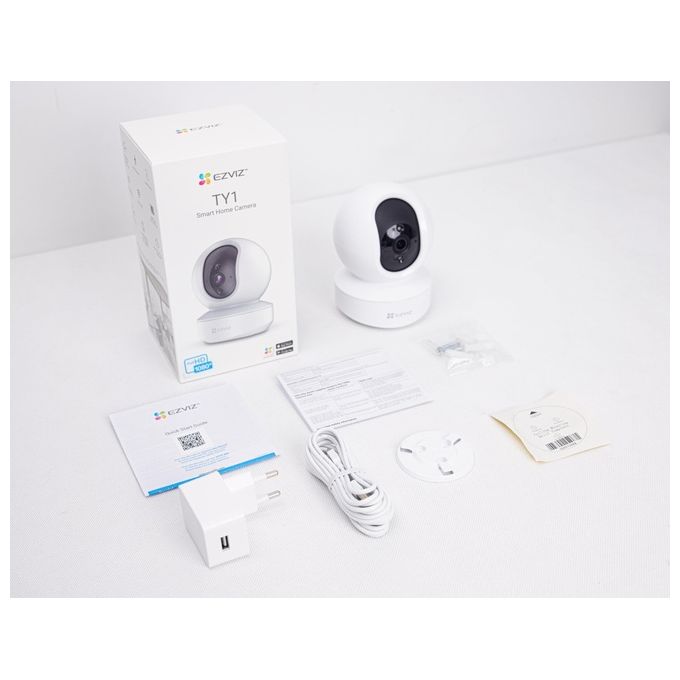 Ezviz Videocamera da Interno Motorizzata Hd e Visione Notturna Intelligente