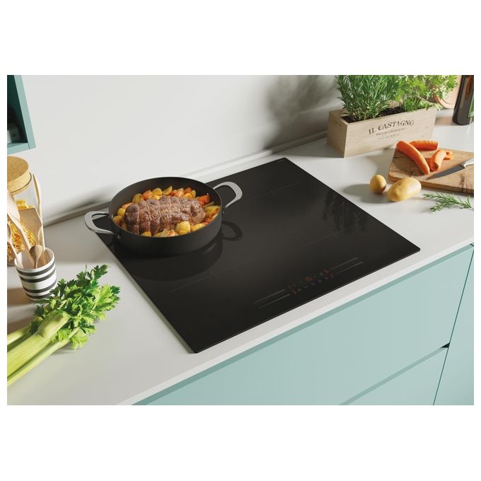 Candy CI642MCBB Moderna Piano cottura a induzione 60 cm 4 zone Touch Control Funzione Boost colore Nero