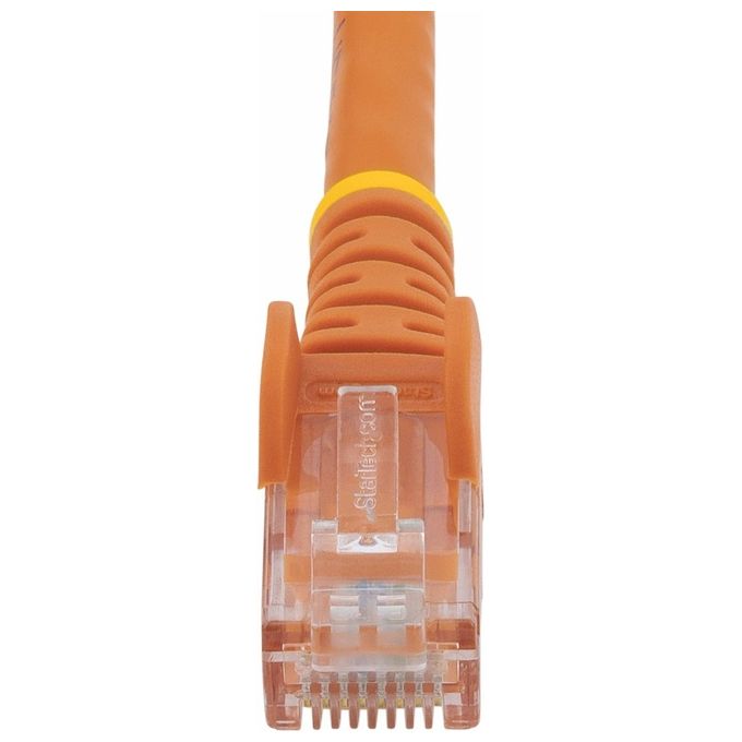 StarTech.com 3m Cat6 Orange Snagless Gigabit Ethernet Rj45 cavo maschio maschio