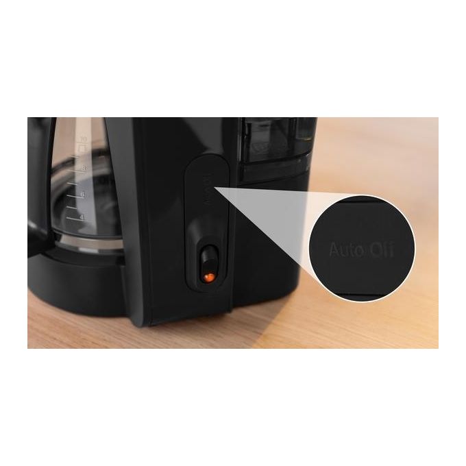 Bosch TKA2M114 Macchina da caffe' Manuale 1,25 L 15 tazze Funzione Mantieni al Caldo colore Rosso 1200
