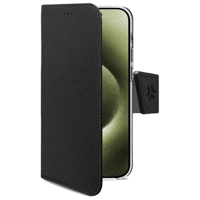 Celly Wally Case per iPhone 16 Nero