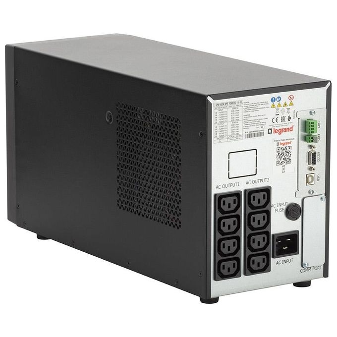 Legrand LG-311063 Keor SPE UPS Line Interactive 2000 VA 1600 W con Display LCD 8 prese C13 colore Nero