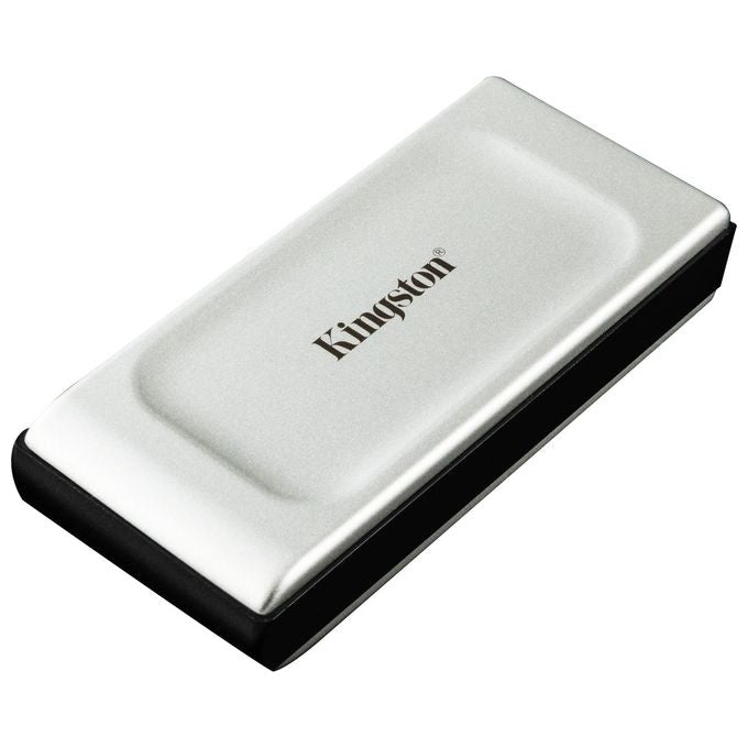 Kingston Technology SXS2000-2000G XS2000 SSD Portatile Esterno 2 TB USB 3.2 Gen 2x2 Velocita' 2000 MB-s colore Nero Argento