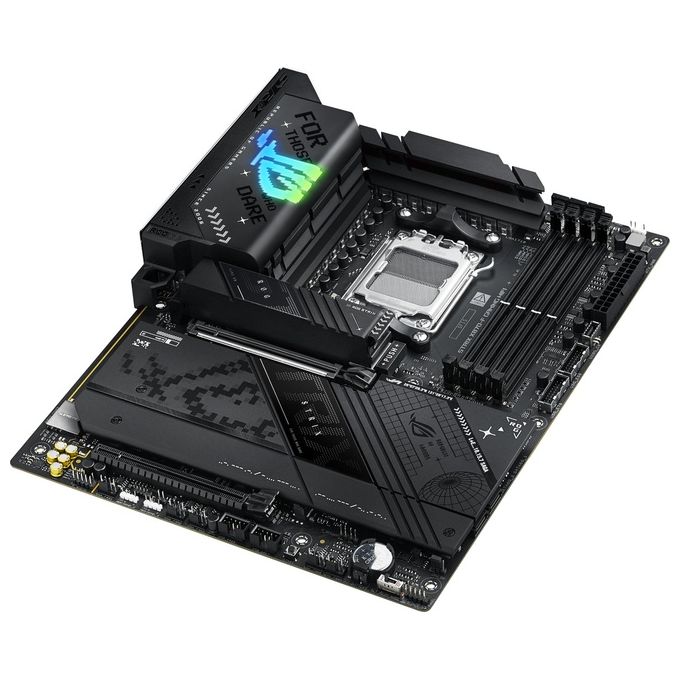 ASUS 90MB1IV0-M0EAY0 ROG STRIX X870-F Scheda Madre ATX Socket AM5 DDR5 fino a 192 GB Wi-Fi 7 Bluetooth 5.4 colore Nero
