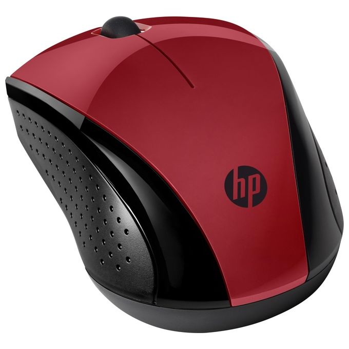 HP Wireless 220 Mouse Tecnologia Blue LED Rosso
