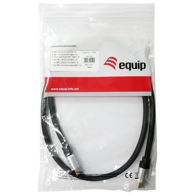 Equip Cavo Hdmi 10 M Hdmi Tipo A Standard Nero