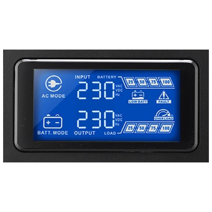 Nilox NXGCLISW3K2X9V2 Premium Line Interactive Gruppo di Continuita' Ups Sinewave 3000VA