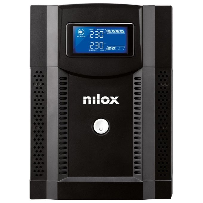 Nilox NXGCLISW3K2X9V2 Premium Line Interactive Gruppo di Continuita' Ups Sinewave 3000VA