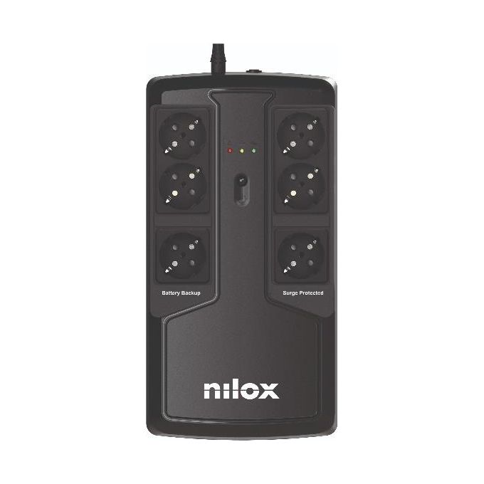 Nilox NXGCLIO8501X5V2 Premium Line Interactive Gruppo di Continuita' Ups 850VA