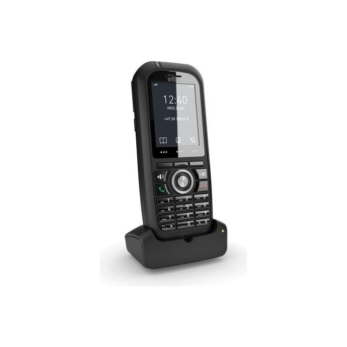 Snom M80 Ricevitore Telefonico DECT Identificatore di Chiamata Nero