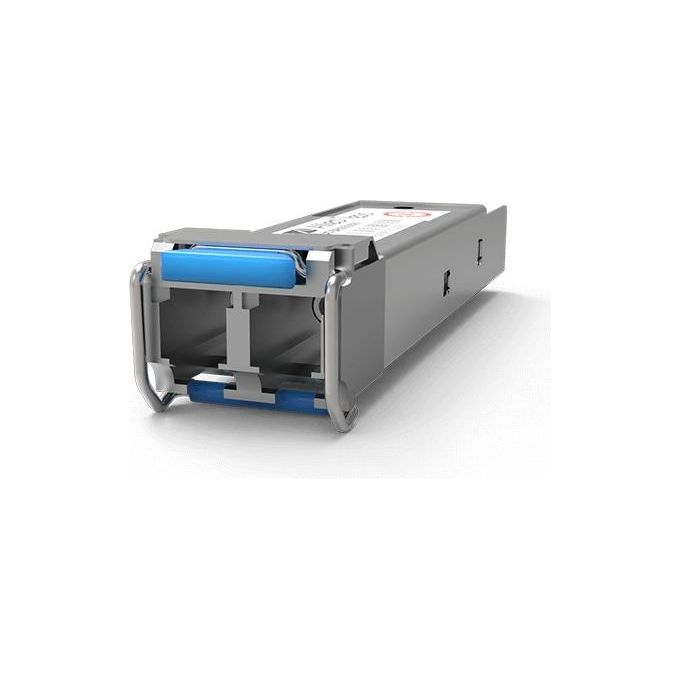 Allied Telesis SPZX120-I Modulo Trasmettitore SFP Fibra Ottica Single Mode 1 GbE 120 km 1550 nm colore Platino Acciaio Inox