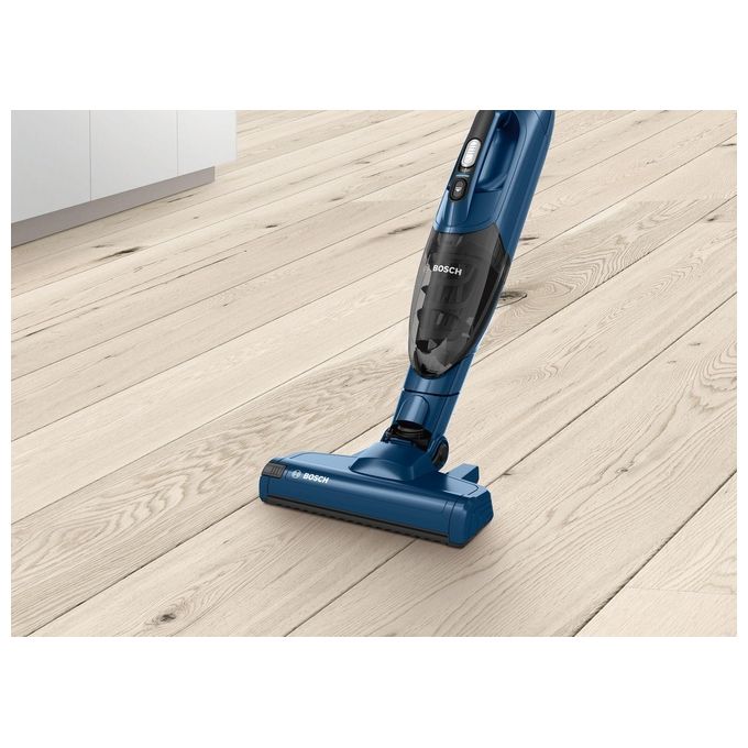 Bosch BBHF216 Aspirapolvere a Bastone 2in1 Senza Sacco Ricaricabile Blu 36min