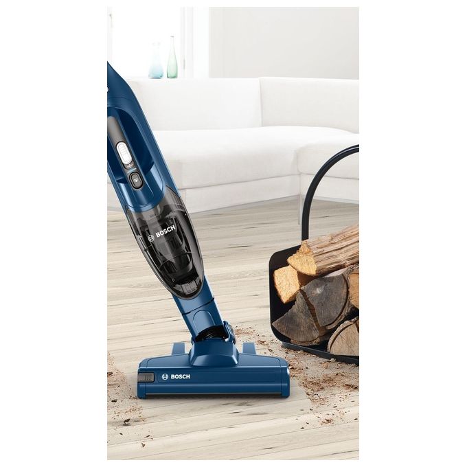 Bosch BBHF216 Aspirapolvere a Bastone 2in1 Senza Sacco Ricaricabile Blu 36min