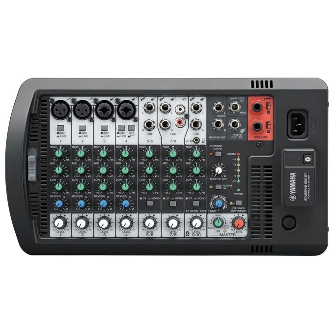 Yamaha KIT_ Stagepas 600bt Mixer Microfono e Amplificatore 2 Box 340W