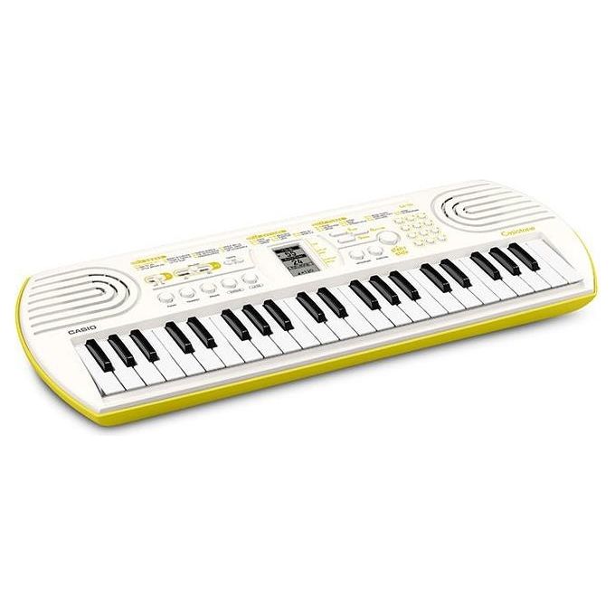 Casio SA-80H5 SA-80 Tastiera Musicale 44 Mini Tasti 100 Suoni 50 Ritmi colore Bianco