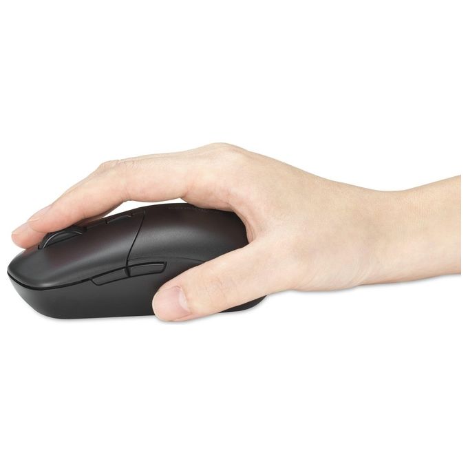 Kensington K75507EU Mouse ricaricabile MY430 EQ 6 pulsanti 2400 DPI connessione wireless Bluetooth USB-C colore Nero