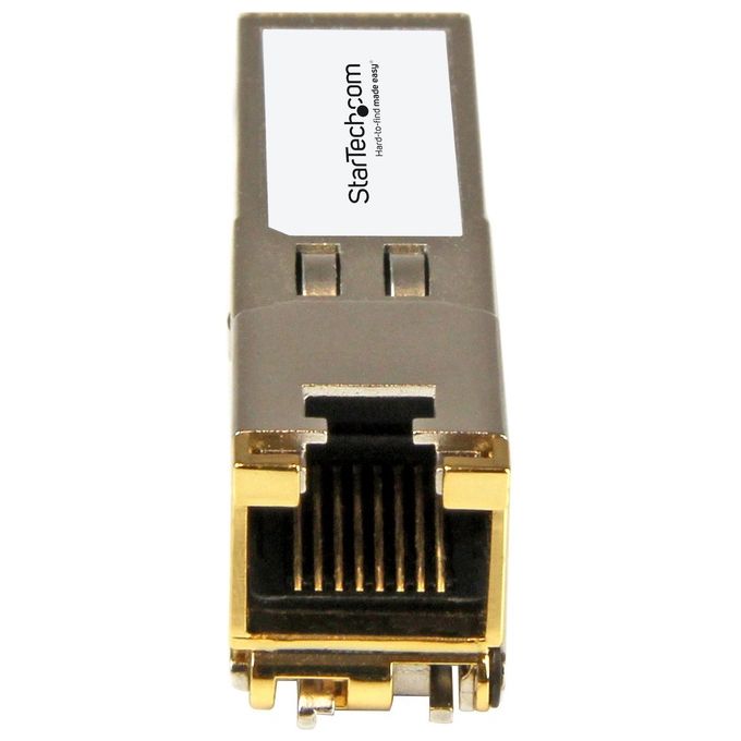 StarTech.com AR-SFP-10G-T-ST Modulo ricetrasmettitore SFP+ in rame 10 Gbps RJ-45 30 m colore Argento