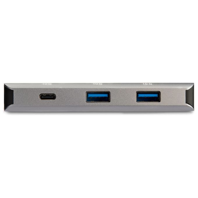 StarTech.com Hub Usb-C a 3 Porte con Porta LAN 10Gbps 2 Usb-A e 1 Usb-C