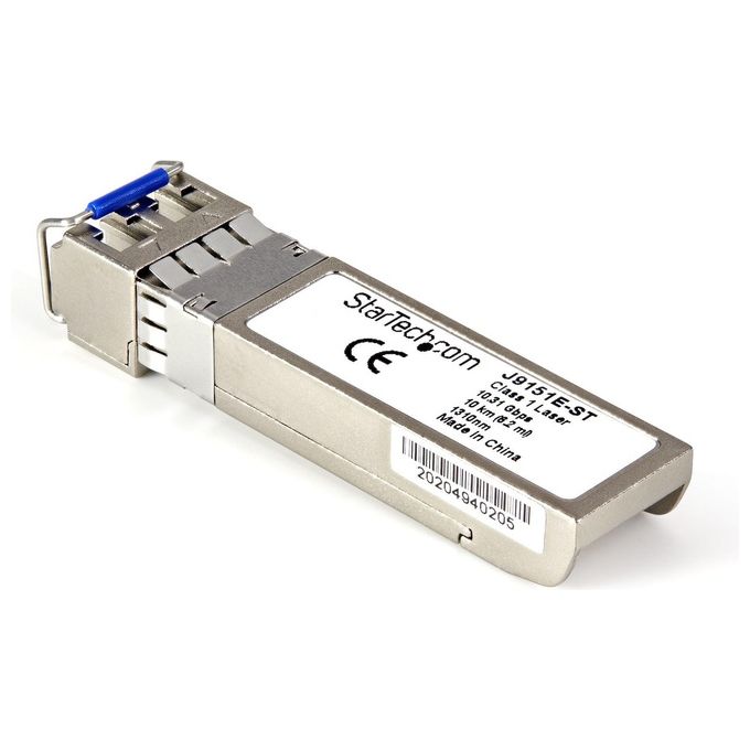 StarTech J9151E-ST Modulo ricetrasmettitore SFP+ 10GBase-LR 10 Gbps Fibra Monomodale 1310 nm LC Hot-Swap DDM colore Argentato