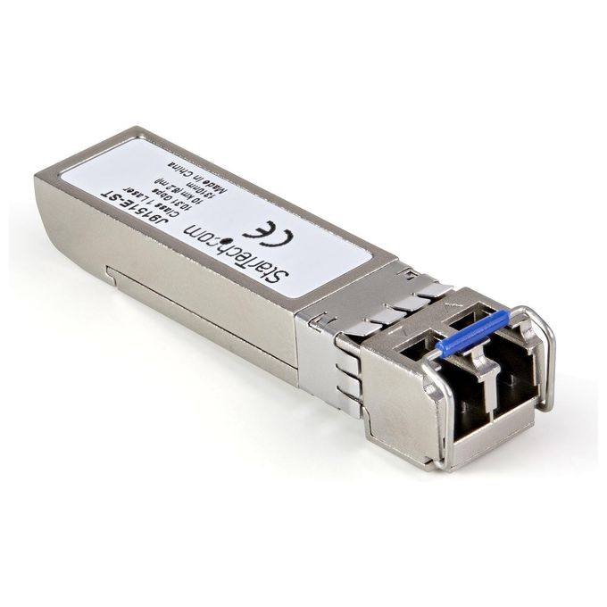 StarTech J9151E-ST Modulo ricetrasmettitore SFP+ 10GBase-LR 10 Gbps Fibra Monomodale 1310 nm LC Hot-Swap DDM colore Argentato