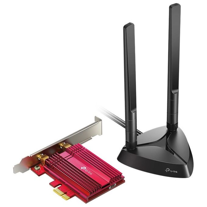 TP-Link ARCHER TX3000E Scheda di Rete PCIe Wi-Fi 6 AX3000 Dual Band 2402 Mbps Bluetooth 5.0 OFDMA WPA3 colore Nero