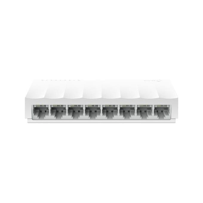TP-Link Switch Fast Ethernet a 8 porte 10-100 Mbps splitter Ethernet desktop hub Ethernet plug and play senza ventola non gestito (LS1008)