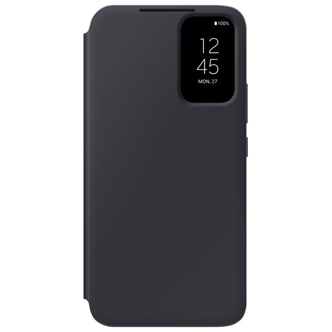 Samsung EF-ZA346CBEGWW Smart View Wallet Cover Custodia Libro per Galaxy A34 5G Porta Carte Finestra Notifiche colore Nero