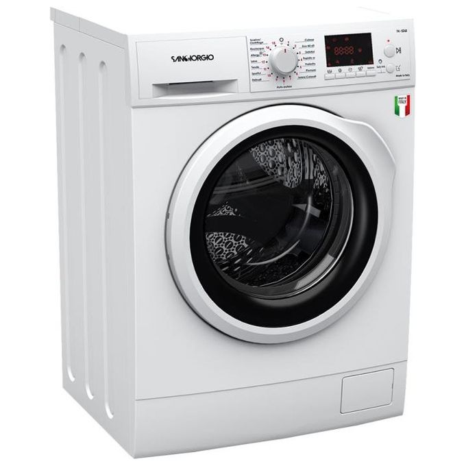 San Giorgio F1012D9 Lavatrice carica frontale 10 kg Classe D Profondita' 53 cm Centrifuga 1200 giri Bianco