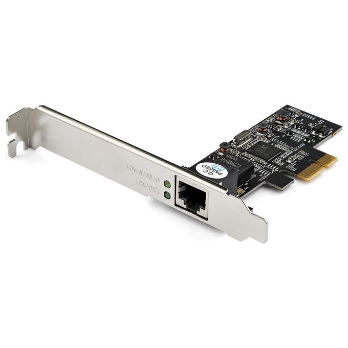 StarTech ST2GPEX Scheda di rete interna 2.5GBASE-T 2500 Mbit-s PCIe x1 1 porta Ethernet Realtek RTL8125 colore Nero