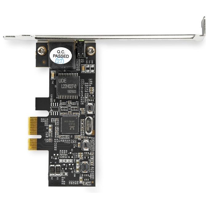 StarTech ST2GPEX Scheda di rete interna 2.5GBASE-T 2500 Mbit-s PCIe x1 1 porta Ethernet Realtek RTL8125 colore Nero