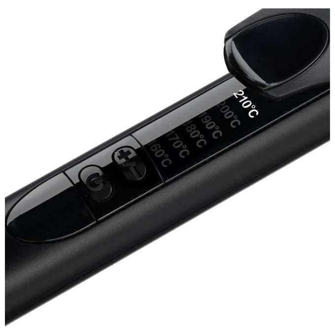 BaByliss C452E 32mm Curling Tong Ferro per ricci 6 regolazioni temperatura 160 210 °C cavo 2,5 m colore Nero Rosa