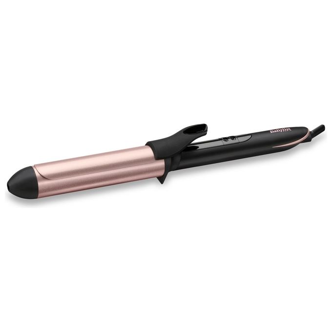 BaByliss C452E 32mm Curling Tong Ferro per ricci 6 regolazioni temperatura 160 210 °C cavo 2,5 m colore Nero Rosa