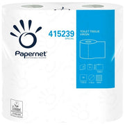 Papernet Confezione 4 Rotoli di Carta Igienica 190 Strappi