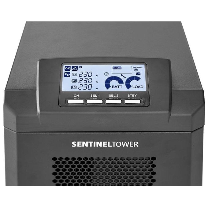 Riello STW 8000 Sentinel Tower Gruppo di Continuita' UPS Doppia Conversione Online 8 kVA 8000 W 2 Prese IEC colore Nero