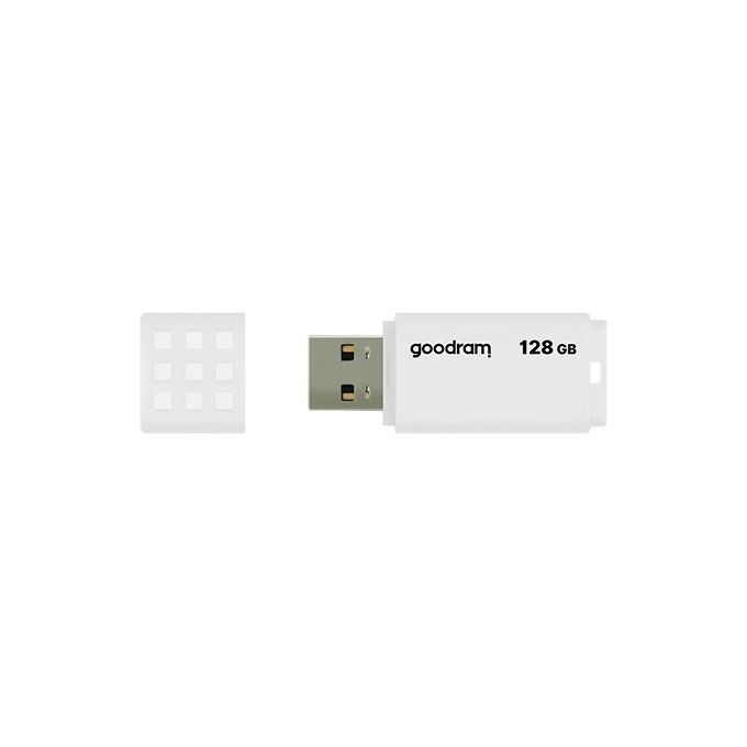 Goodram UME2-1280W0R11 UME2 Unita' Flash USB 128 GB USB Tipo A 2.0 Velocita' Lettura 20 MB-s Scrittura 5 MB-s colore Bianco