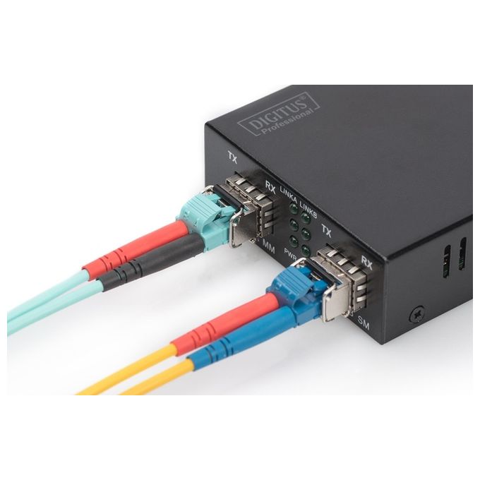 Digitus DN8100004 Modulo Mini Gbic Sfp con Compatibilita' HP-HPE 1.25 Gb-s 0.55Km