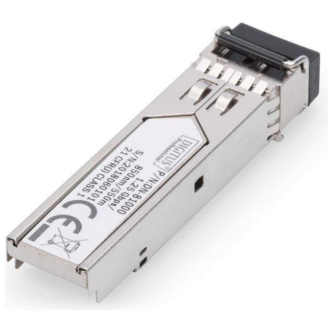 Digitus DN8100004 Modulo Mini Gbic Sfp con Compatibilita' HP-HPE 1.25 Gb-s 0.55Km