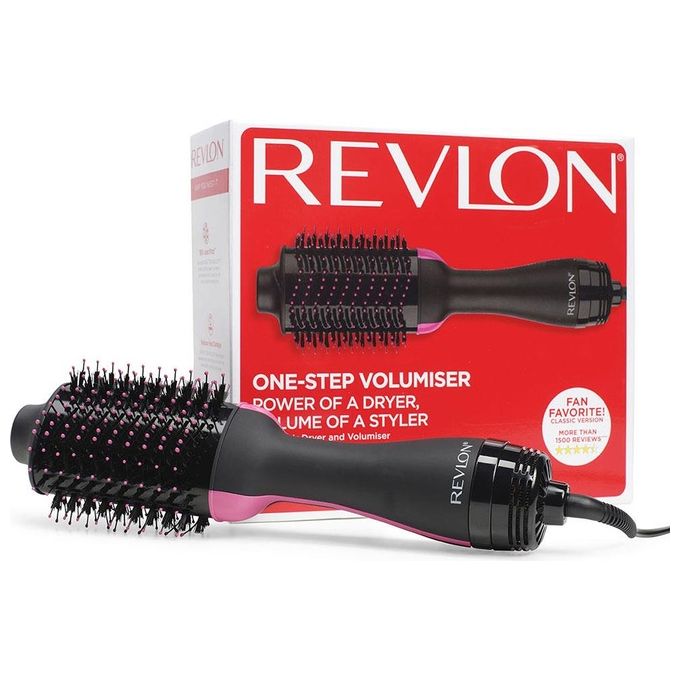 Revlon RVDR5222E One-Step Asciugacapelli Volumizzante 1100W Ionico Ceramica 2 velocita' 3 temperature colore Nero Rosa