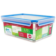 Emsa Contenitore Ermetico clip and Close Litri 3,7 Coperchio con Guarnizione e Chiusura a clip
