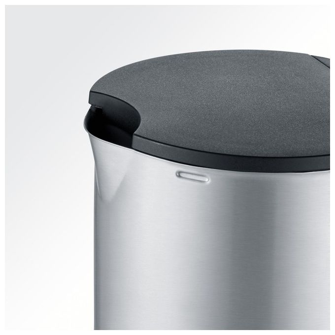 Severin WK3409 Bollitore Elettrico 1.7 L 2200 W Filtro Anticalcare Base 360° colore Nero Acciaio Inox
