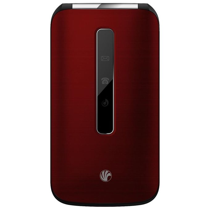 NGM-Mobile MAXI-RD Maxi Telefono Cellulare Clamshell Dual SIM Display 2.8'' 1,3 MP Bluetooth Radio FM MicroSD 32 GB colore Rosso